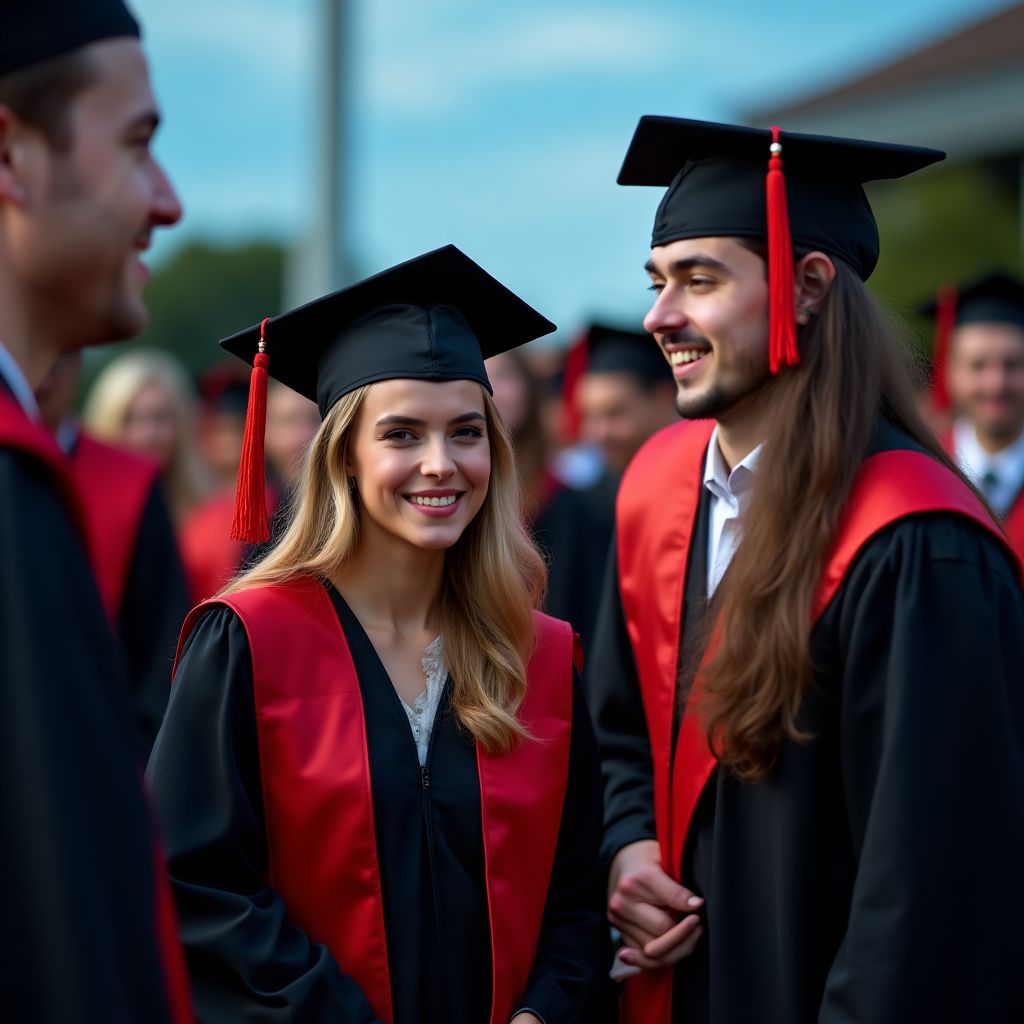 Ceremonia de graduación de estudiantes de Docilus
